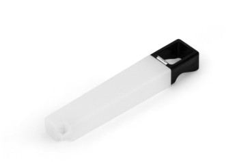 Штопор складной пластиковый белый 10,2х1,8 см