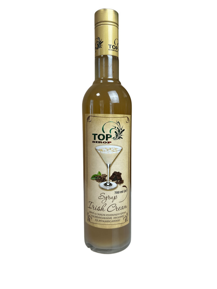 Сироп Top Sirop Ирландский крем 700 мл (9 шт/ящ)