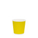Стакан бумажный гофрированный желтый 110 мл 20 шт/уп (40 уп/ящ)