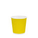Стакан бумажный гофрированный желтый 175 мл 20 шт/уп (кр70, d70) (45 уп/ящ)