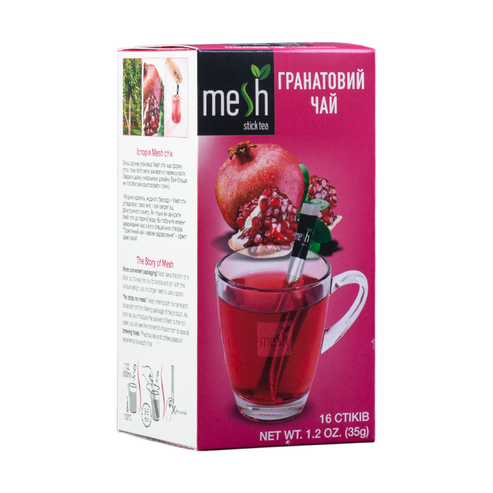 Чай Mesh Stick Гранат 2 г 16 шт/уп (12 уп/ящ)
