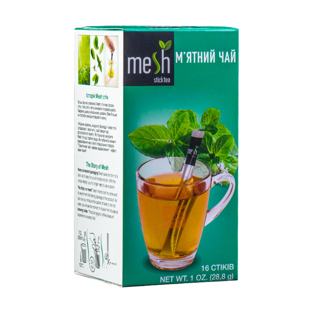 Чай Mesh Stick Мята 2 г 16 шт/уп (12 уп/ящ)