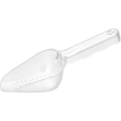 Совок для сыпучих и льда перфорированный из полипропилена матовый 180 мл 24,5 см