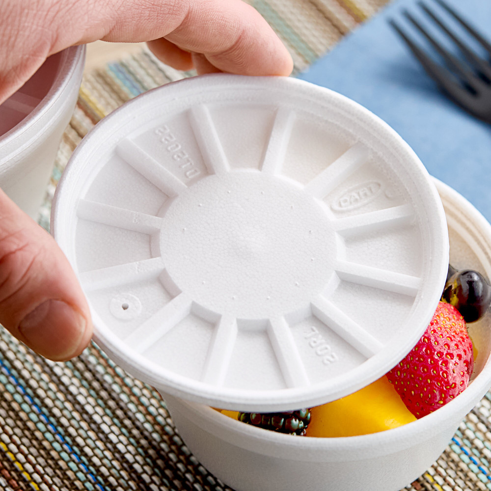 Крышка EPS для супника 20RL белая 104 мм 50 шт/уп