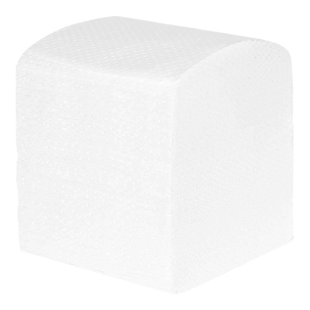 Туалетная бумага листовая Papero V-сложения двухслойная белая 210х100 мм 200 листов/уп (40 уп/ящ)