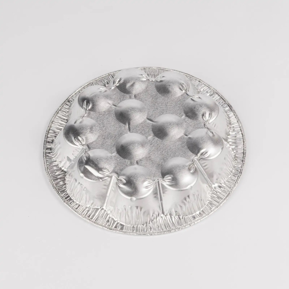 Форма для улиток из алюминиевой фольги круглая 12 ячеек X50G 390 мл 171х27 мм 100 шт/уп (15 уп/ящ)