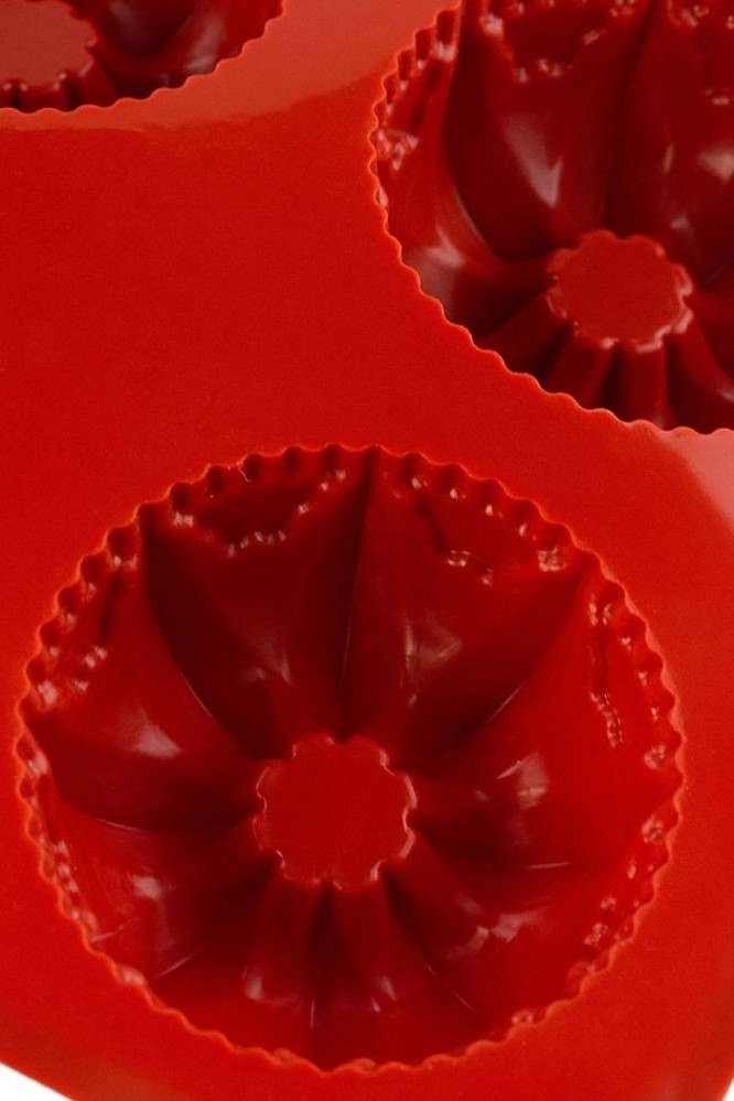 Форма силиконовая Профи Манзана красная 8 секций 6 см