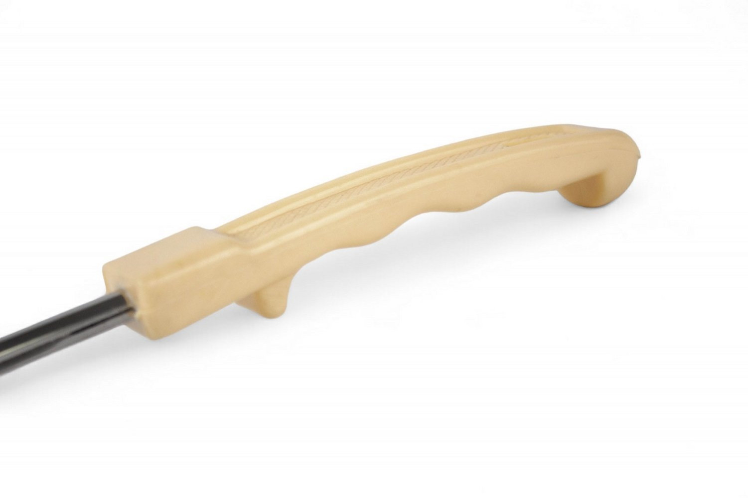 Ложка для соуса из нержавеющей стали перфорированная бежевая 90 мл 34 см