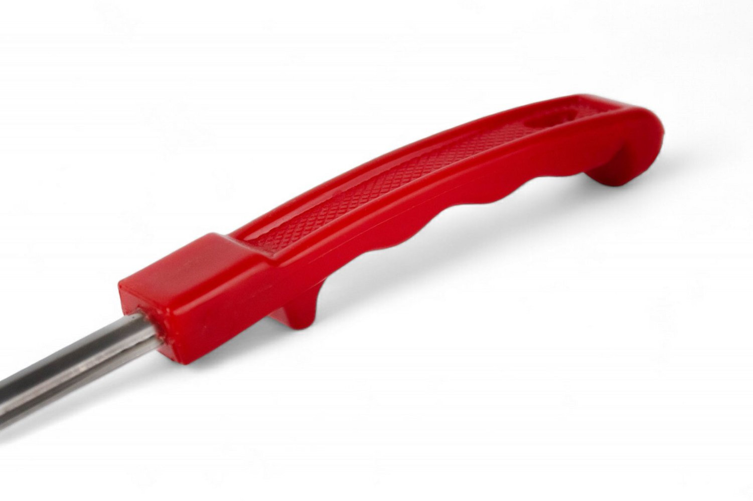 Ложка для соуса из нержавеющей стали перфорированная красная 60 мл 33 см