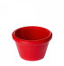 Соусник из меламина круглый красный 55 мл 6х4 см