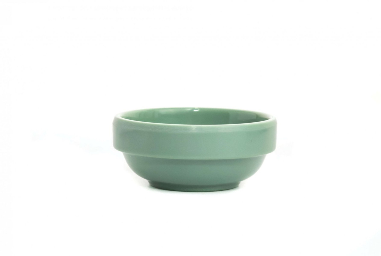 Соусник из меламина круглый зеленый 40 мл 6,1х2,5 см