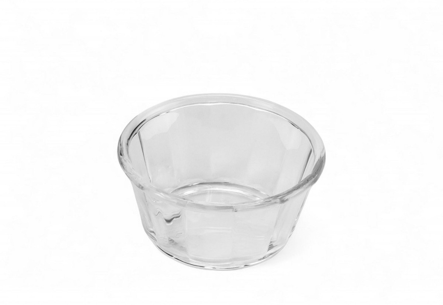 Соусник из поликарбоната круглый прозрачный 80 мл 7,1х3,4 см