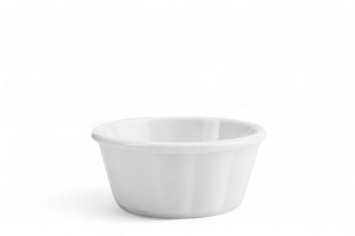 Соусник из поликарбоната круглый белый 35 мл 5,6х2,5 см