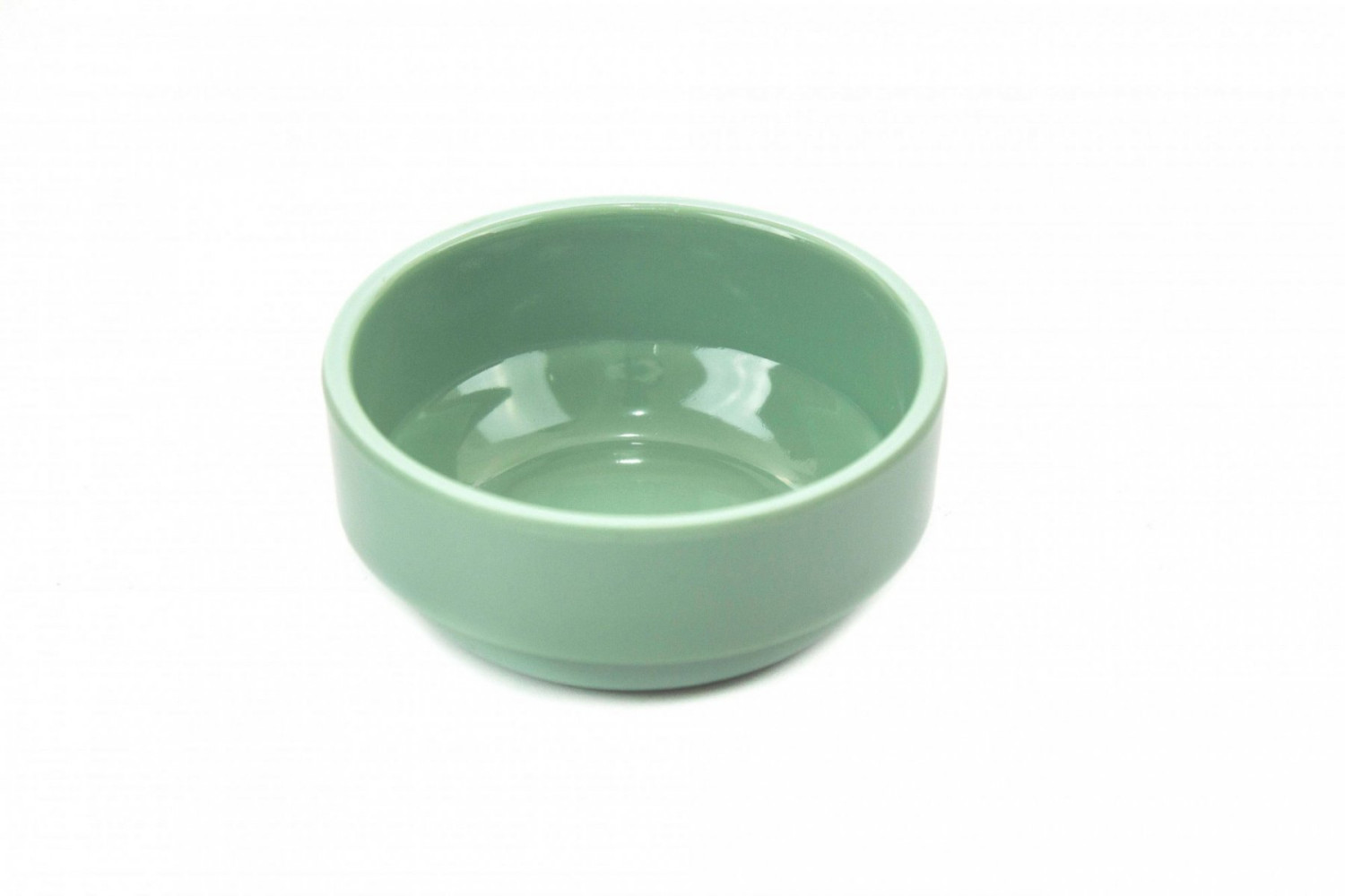 Соусник из меламина круглый зеленый 80 мл 7,8х3,5 см