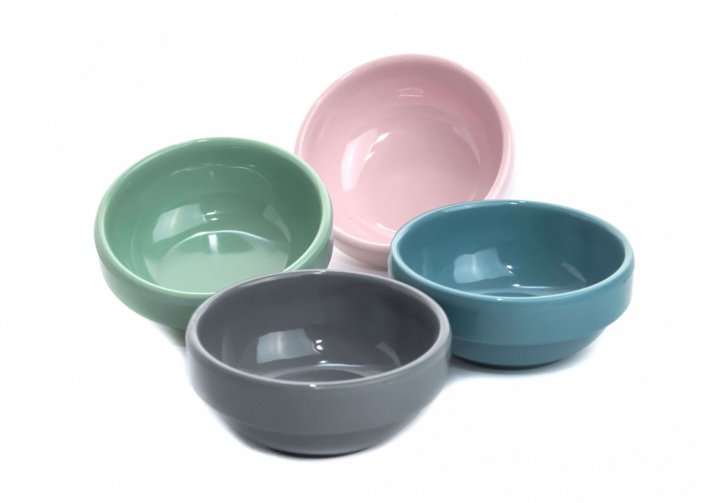 Соусник из меламина круглый розовый 40 мл 6,1х2,5 см