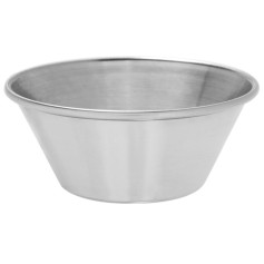 Соусник из нержавеющей стали круглый 45 мл 6х2,5 см