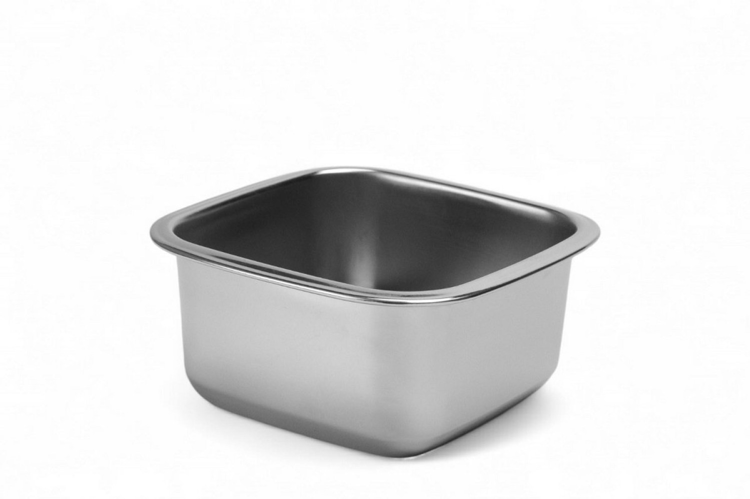 Емкость квадратная из нержавеющей стали 350 мл 10,5х10,5х5 см