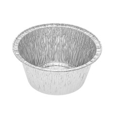 Контейнер из алюминиевой фольги круглый C1G 135 мл 86х38 мм 100 шт/уп (48 уп/ящ)