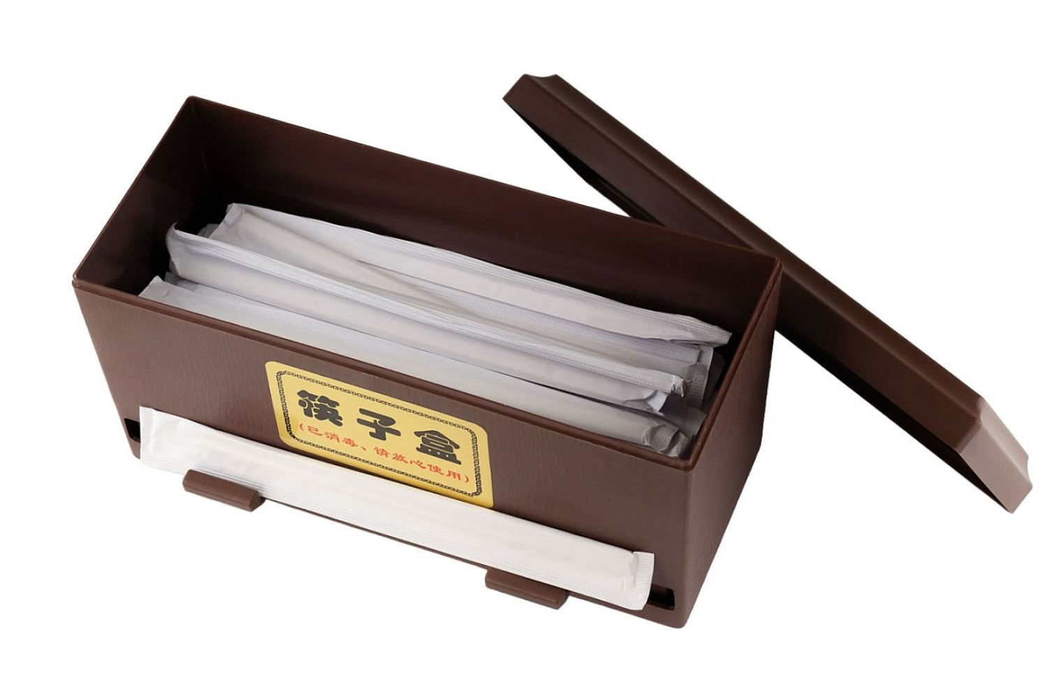 Палочки для суши бамбуковые в индивидуальной упаковке 230х4,2 мм 100 шт/уп (30 уп/ящ)