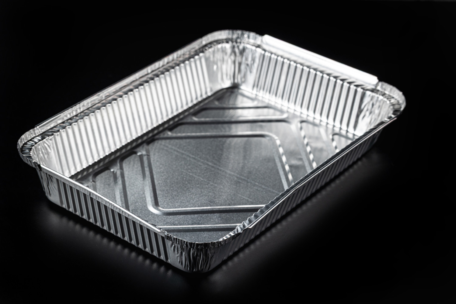 Контейнер из алюминиевой фольги прямоугольный HiT 315/86 2300 мл 315х219х49 мм 50 шт/уп (10 уп/ящ)