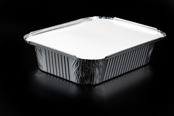 Крышка картонно-фольгированная для контейнера HiT 2619/88 260×190 мм 50 шт/уп (10 уп/ящ)