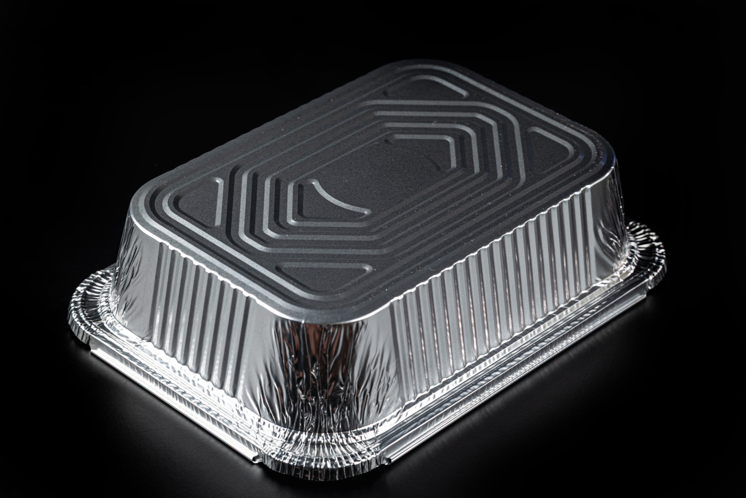 Контейнер из алюминиевой фольги прямоугольный HiT 2619/88 1900 мл 260х190х60 мм 50 шт/уп (10 уп/ящ)