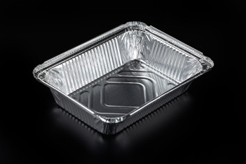 Контейнер из алюминиевой фольги прямоугольный HiT 220/64 1000 мл 215х160х50 мм 100 шт/уп (10 уп/ящ)