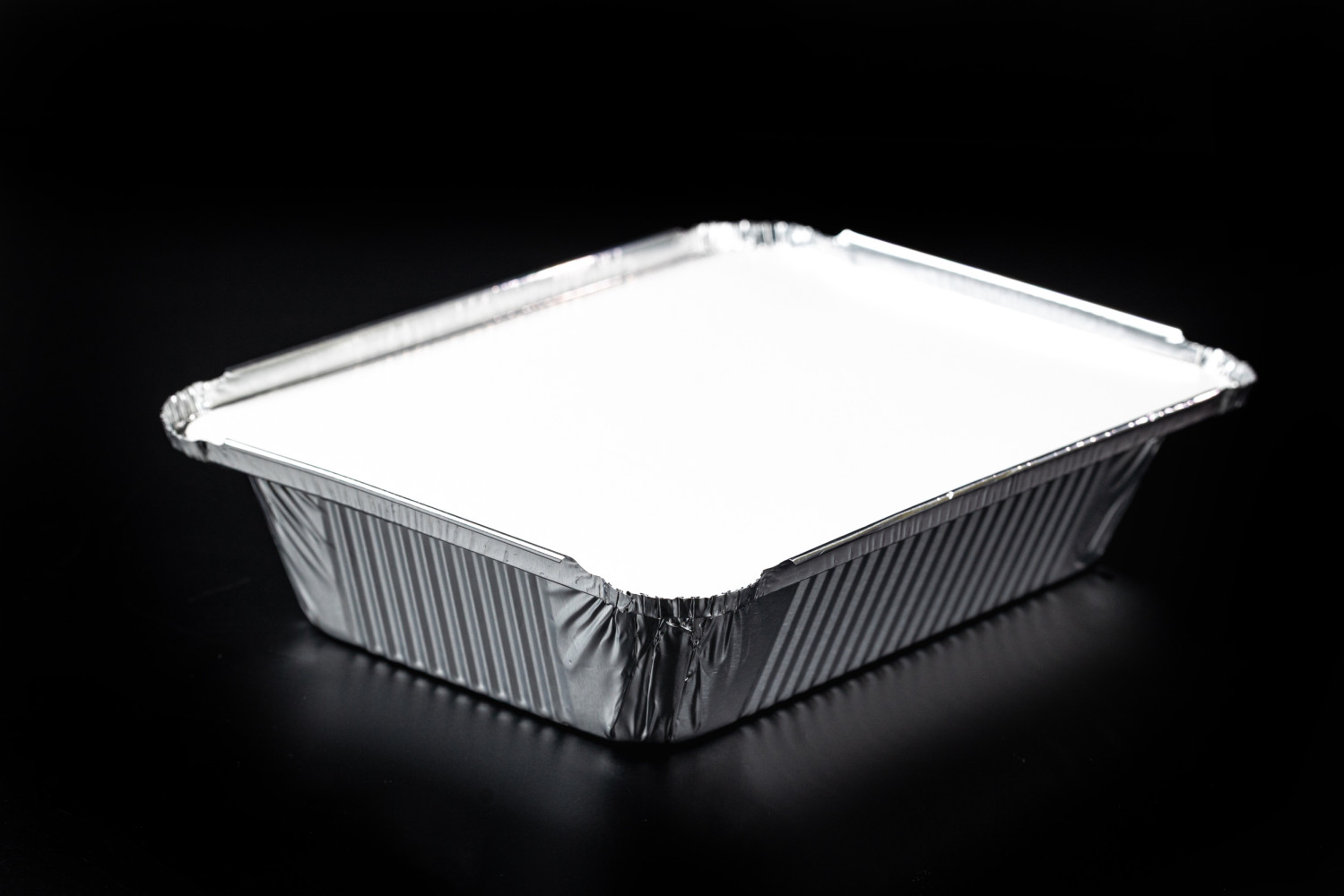 Крышка картонно-фольгированная для контейнера HiT 220/64 215×160 мм 100 шт/уп (10 уп/ящ)