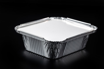 Крышка картонно-фольгированная для контейнера HiT 150/24 148×120 мм 100 шт/уп (10 уп/ящ)