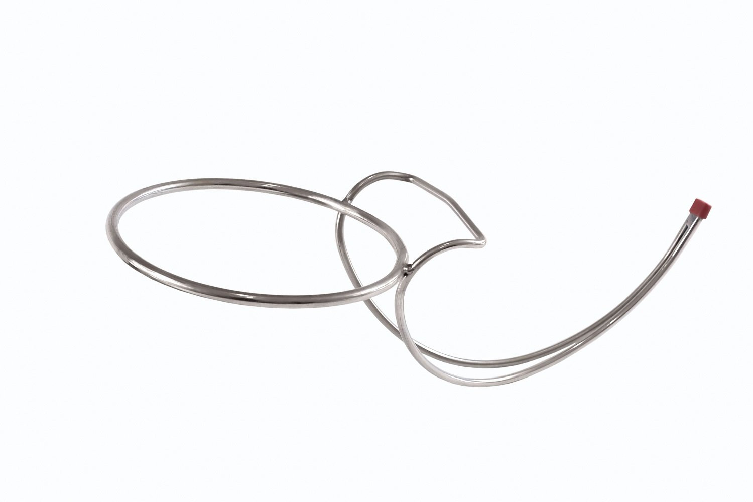 Подставка для ведра из нержавеющей стали настольная без основания 17 см