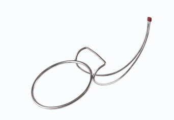 Подставка для ведра из нержавеющей стали настольная без основания 17 см