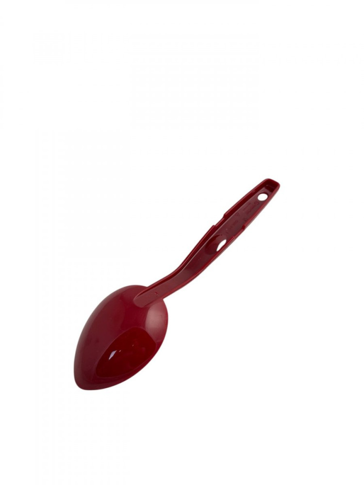 Ложка для гарнира из поликарбоната красная 40 мл 29,5 см