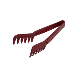 Щипцы для спагетти из поликарбоната красные 22 см