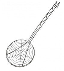 Шумовка из нержавеющей стали 59,7 см