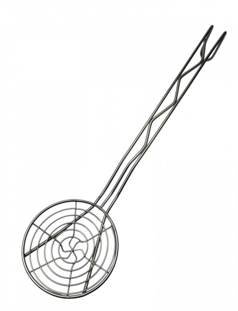 Шумовка из нержавеющей стали 48,8 см
