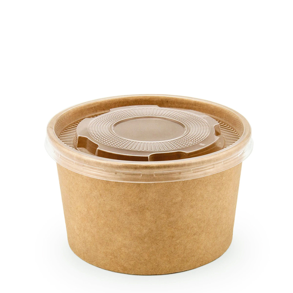 Крышка PP для супника 60110, 60123, 60124, 60130, 60158 прозрачная 110 мм 50 шт/уп (20 уп/ящ)