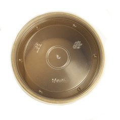 Крышка PP для супника прозрачная 90 мм 25 шт/уп