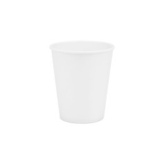 Стакан бумажный однослойный белый 175 мл 50 шт/уп (кр70, d70) (54 уп/ящ) 
