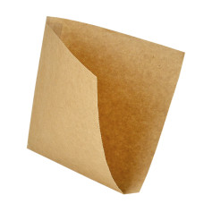Пакет уголок бумажный крафт 140х140 мм 50 г/м2 100 шт/уп (20 уп/ящ)