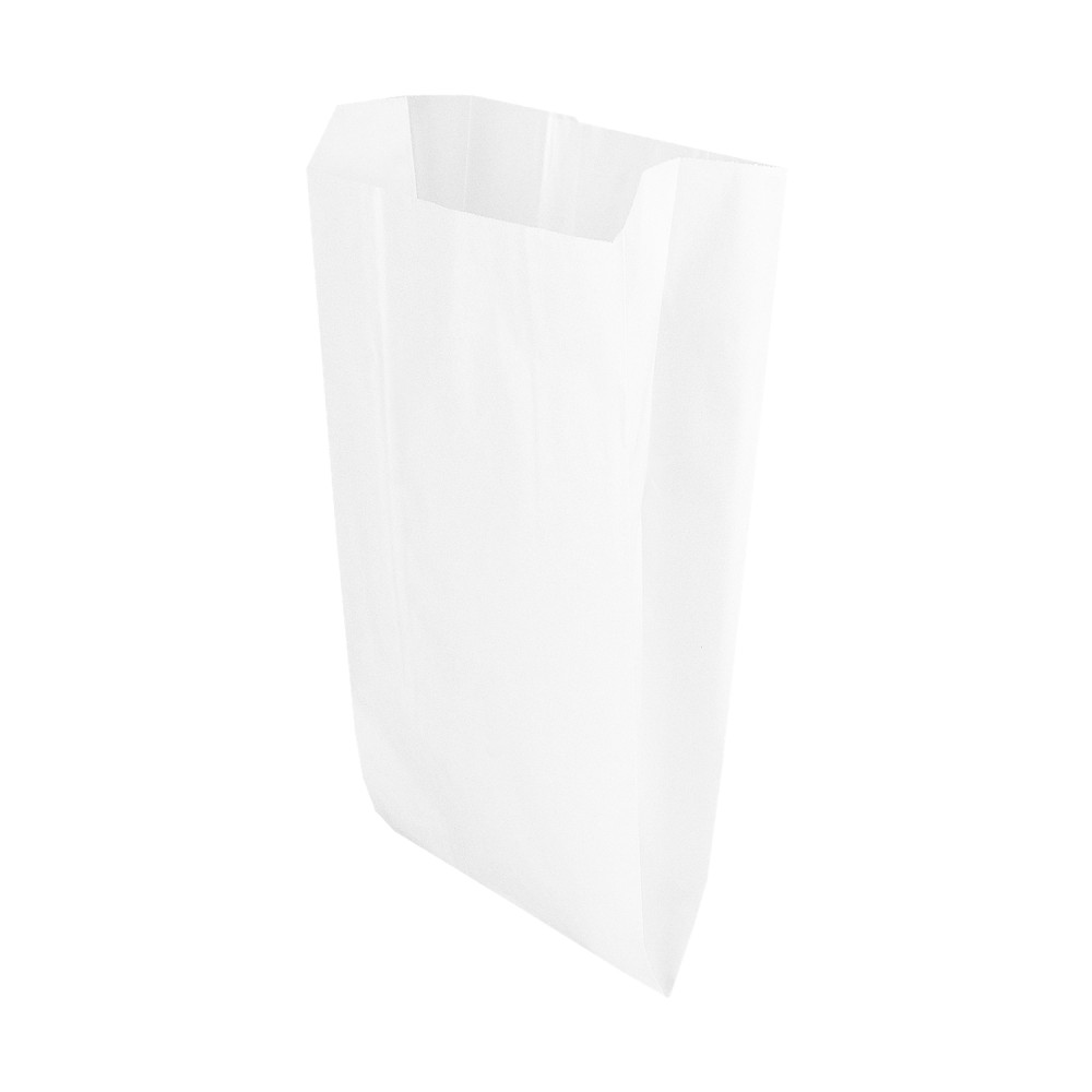 Пакет саше бумажный белый 100х230х40 мм 40 г/м2 100 шт/уп