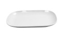 Тарелка из меламина овальная белая 24х15х2,5 см