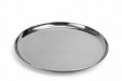 Тарелка из нержавеющей стали круглая 28,5х1,5 см