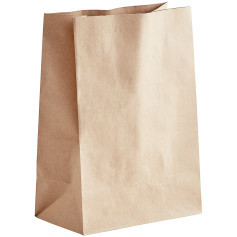 Пакет бумажный крафт с плоским дном 320х380х150 мм 90 г/м2 25 шт/уп