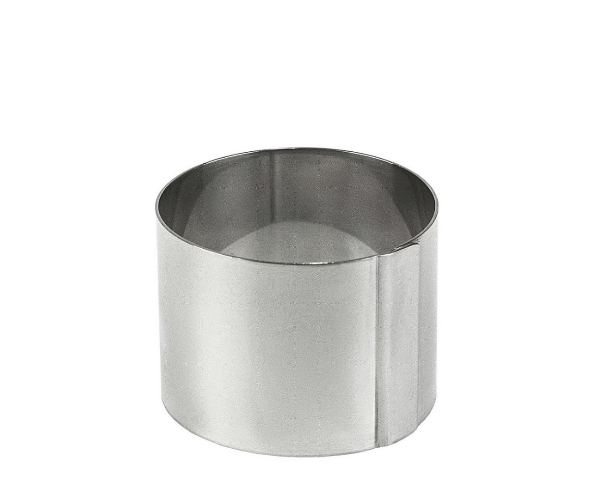 Форма из нержавеющей стали круглая 8х6 см