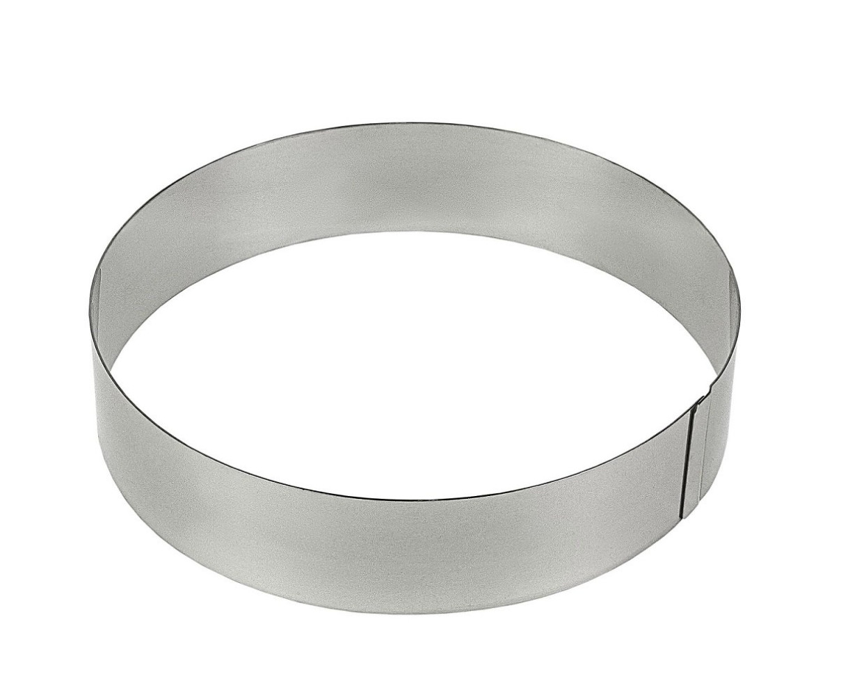 Форма из нержавеющей стали круглая 20х4,5 см