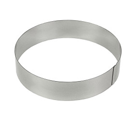 Форма из нержавеющей стали круглая 20х4,5 см