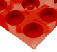 Форма силиконовая Профи Табл 24 ячейки красная 3,1 см