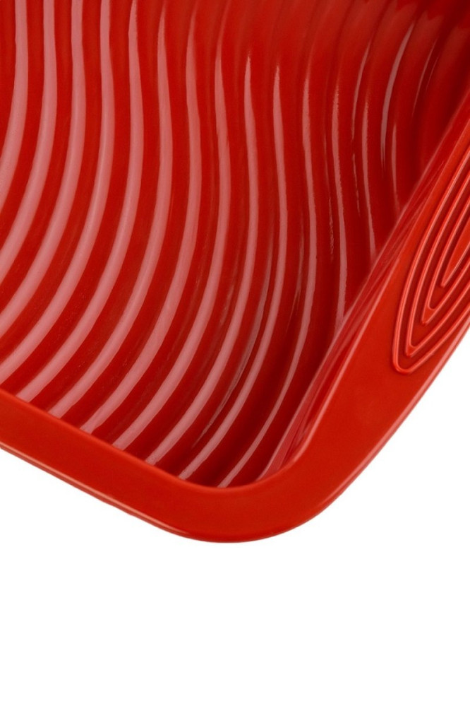 Форма силиконовая Профи Бисквит красная 23х21 см