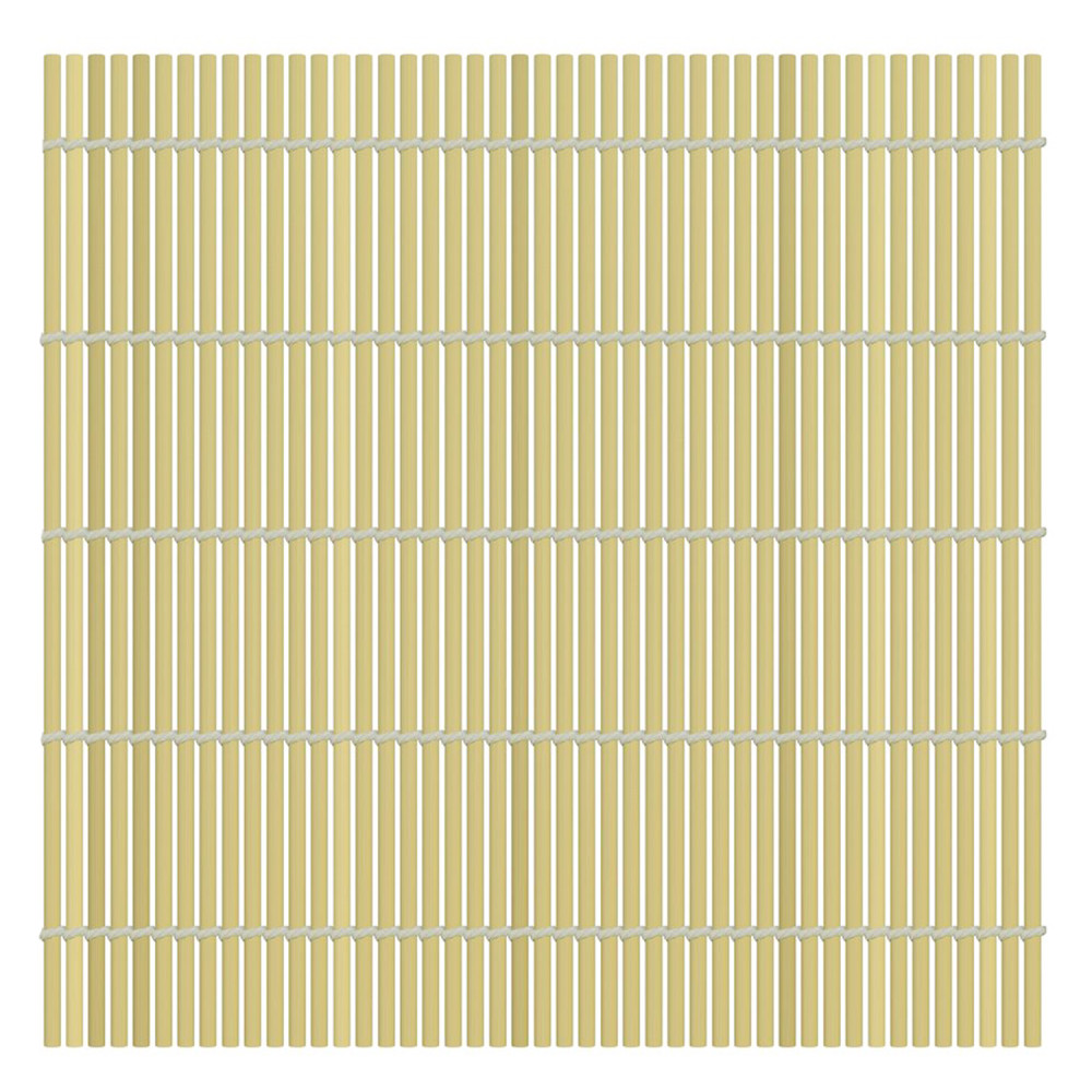 Коврик для суши бамбуковый бежевый 27х27 см 1 шт (200 шт/ящ)