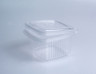Контейнер пластиковый BFG HLC-375 прозрачный с крышкой 375 мл 95х95х65 мм 50 шт/уп (12 уп/ящ)